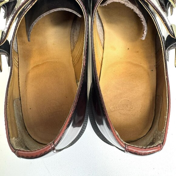 Dr Martens Pandora Double Monk Strap Shoes Womens Size US 11 Oxblood Loafers - Picture 6 of 11